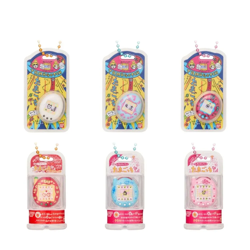 Tamagotchi Shokugan keychain Blind Box - 1 Unidade Aleatória